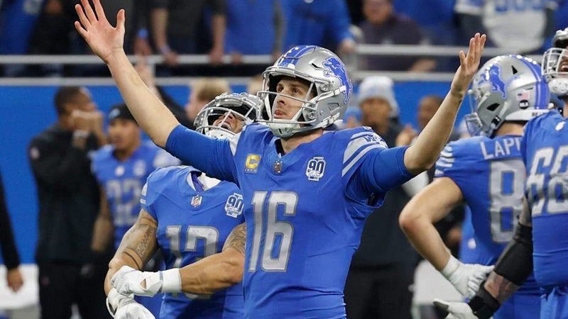 Jared Goff tackar Detroit Lions för att de erkänner hans förmåga